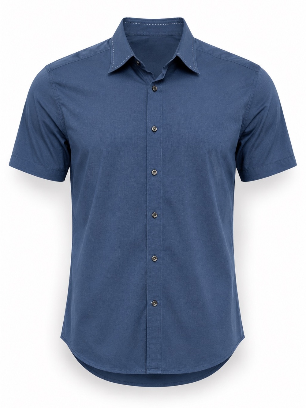 J Campbell Los Angeles Blue Cotton Button Up Shirt Men’s Medium